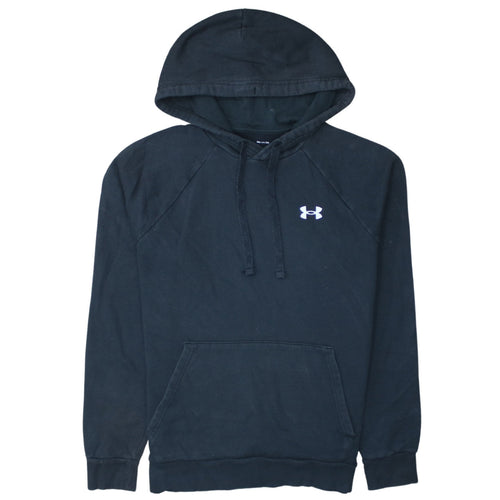 Under Armour Women Black Small Loose Fit Pullover Hoodie