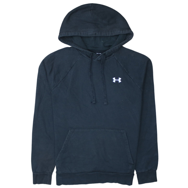 Under Armour Women Black Small Loose Fit Pullover Hoodie