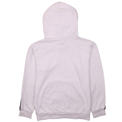 Champion Girls White Pullover Hoodie 11-12 Years Logo Trim Fleece Top