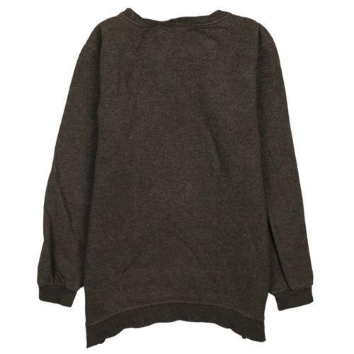 Champion Boys Brown Star Print Pullover Sweatshirt M 9-10 Years