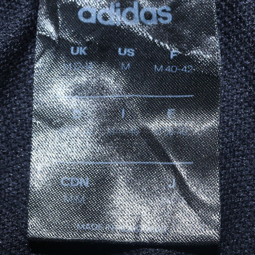 Adidas Women's Black Pullover Hoodie Size M Rainbow Logo Climalite