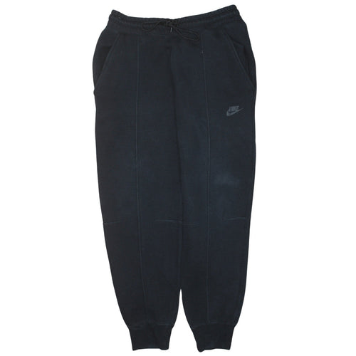 Nike Men's Black Fleece Jogger Sweatpants M Regular Fit Activewear