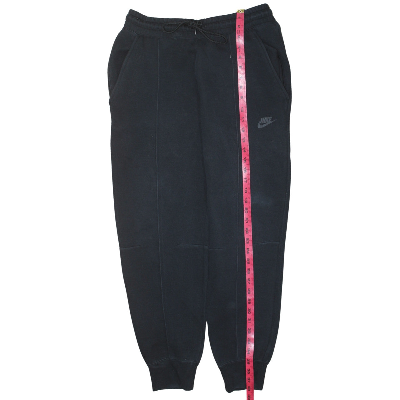 Nike Men's Black Fleece Jogger Sweatpants M Regular Fit Activewear