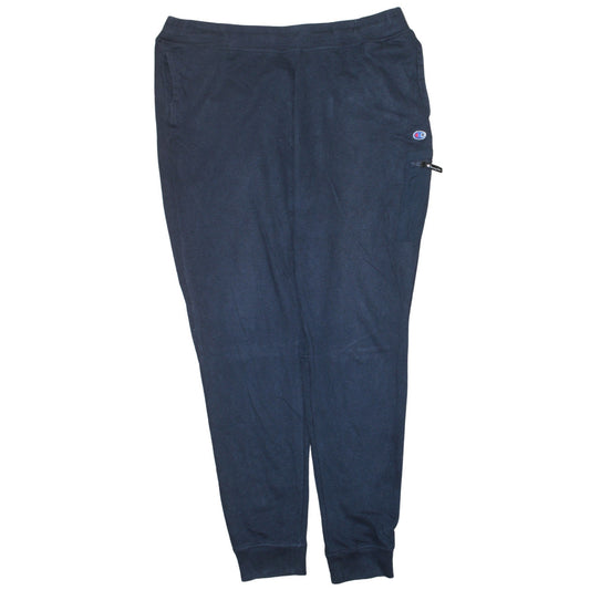 Champion Men's Blue XL Jogger Sweatpants Elastic Waist Tapered Fit