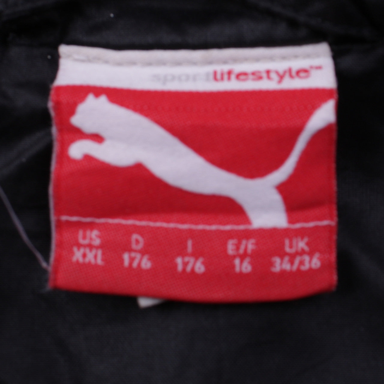 Puma Men's Black 2XL Bomber Jacket with Zip Pockets