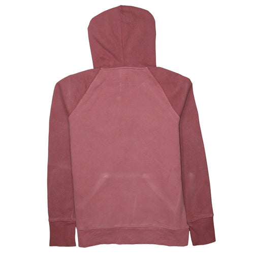 Champion Women's Pink Pullover Hoodie S Cotton Blend Logo Sweatshirt