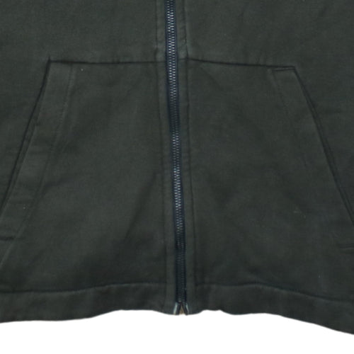 Nike Men's Green Full Zip Hoodie M Logo Sportswear Jacket