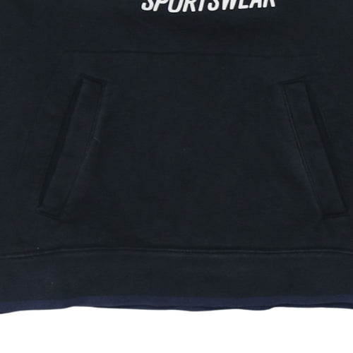 Nike Mens Black 1/4 Zip Sportswear Sweatshirt Small