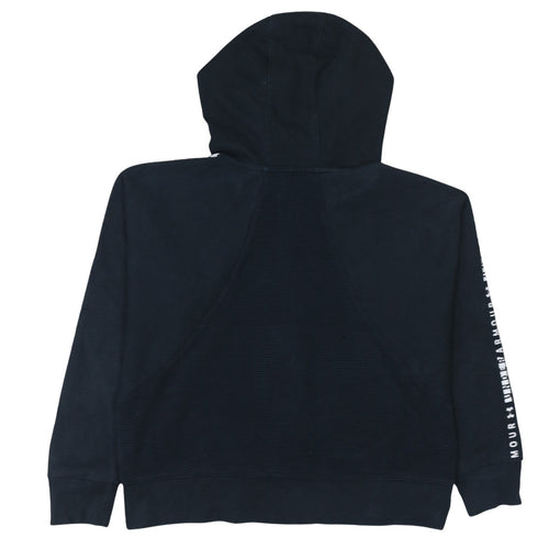 Under Armour Women's Black XL Full Zip Hoodie with Logo Detail