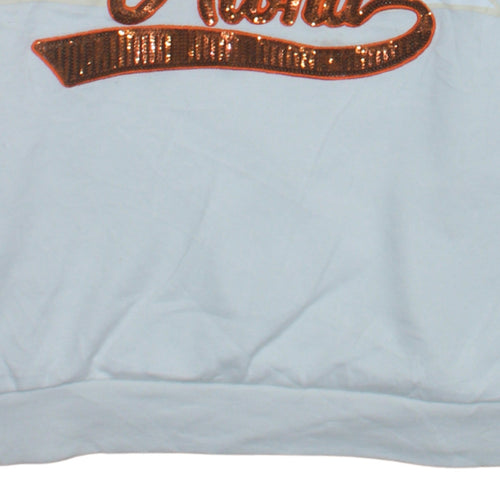 Disney Stitch at George Women's Cream 2XL Pullover Sweatshirt
