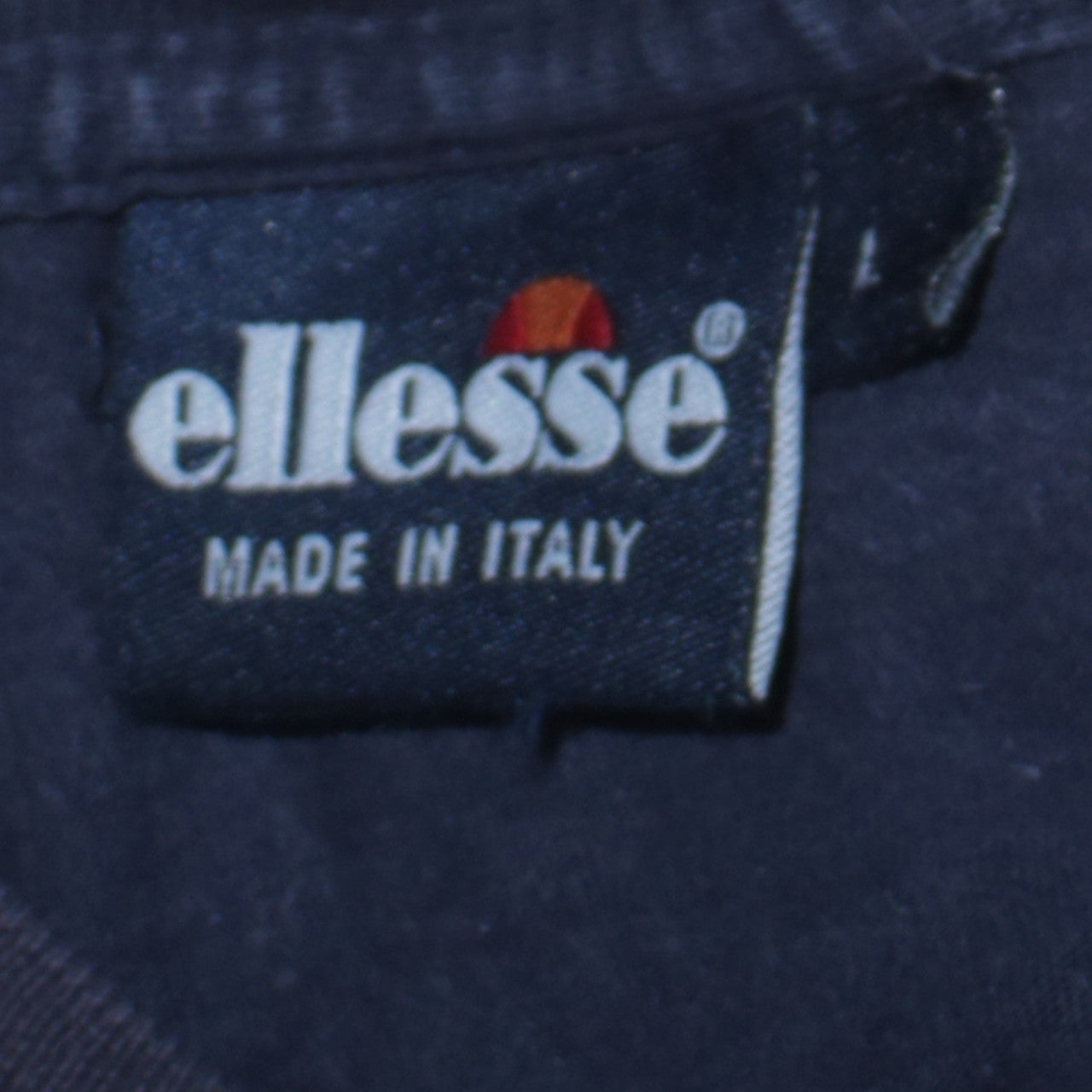 Ellesse Men's Blue Cotton Embroidered Logo T-Shirt Size L