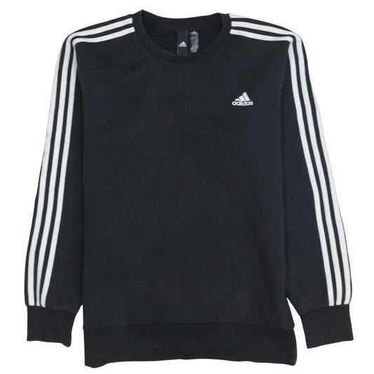 adidas Men’s Black M Crew Neck Pullover Sweatshirt