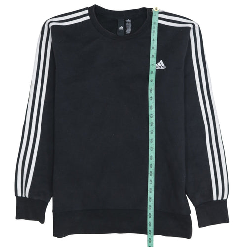 adidas Men’s Black M Crew Neck Pullover Sweatshirt