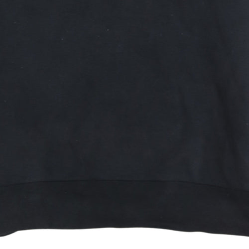 adidas Men’s Black M Crew Neck Pullover Sweatshirt