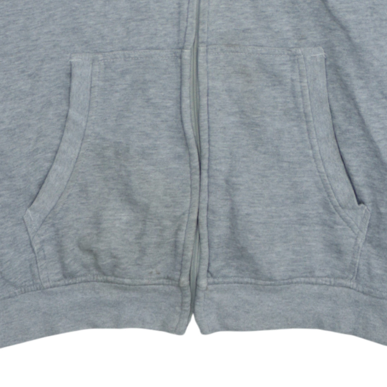 Kappa Men's Grey Full Zip Hoodie XL Regular Fit Casual Sportswear