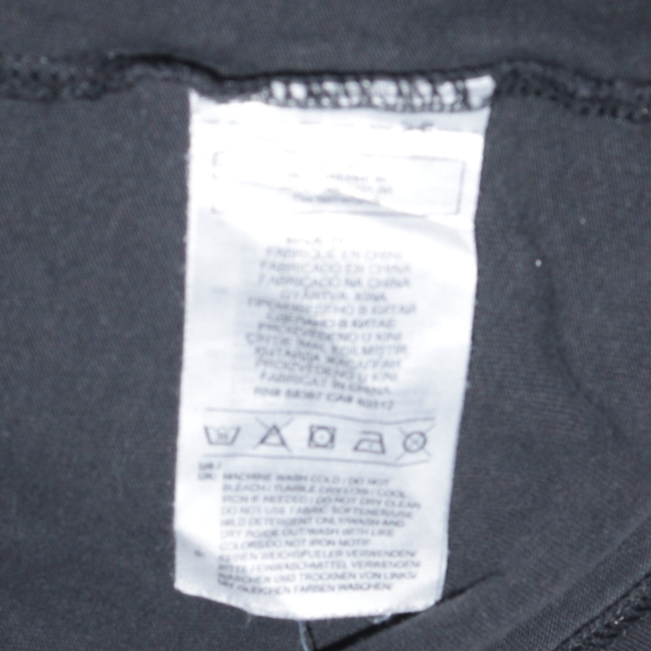 Adidas Mens Black Crew Neck Short Sleeve Logo T-Shirt Size L