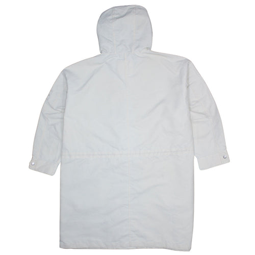 Levi Strauss & Co. Men's White Cotton Parka Coat Size S Hooded