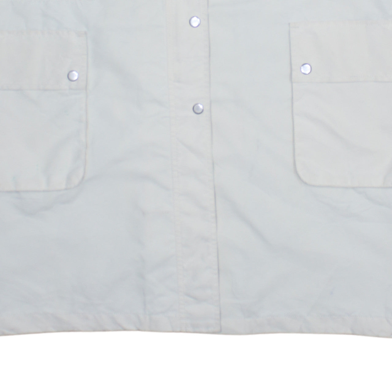 Levi Strauss & Co. Men's White Cotton Parka Coat Size S Hooded