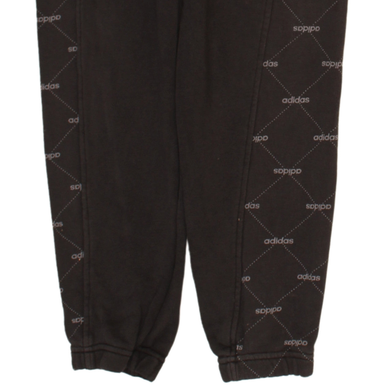 Adidas Womens Black Jogger Sweatpants Size S Elastic Waist Drawstring