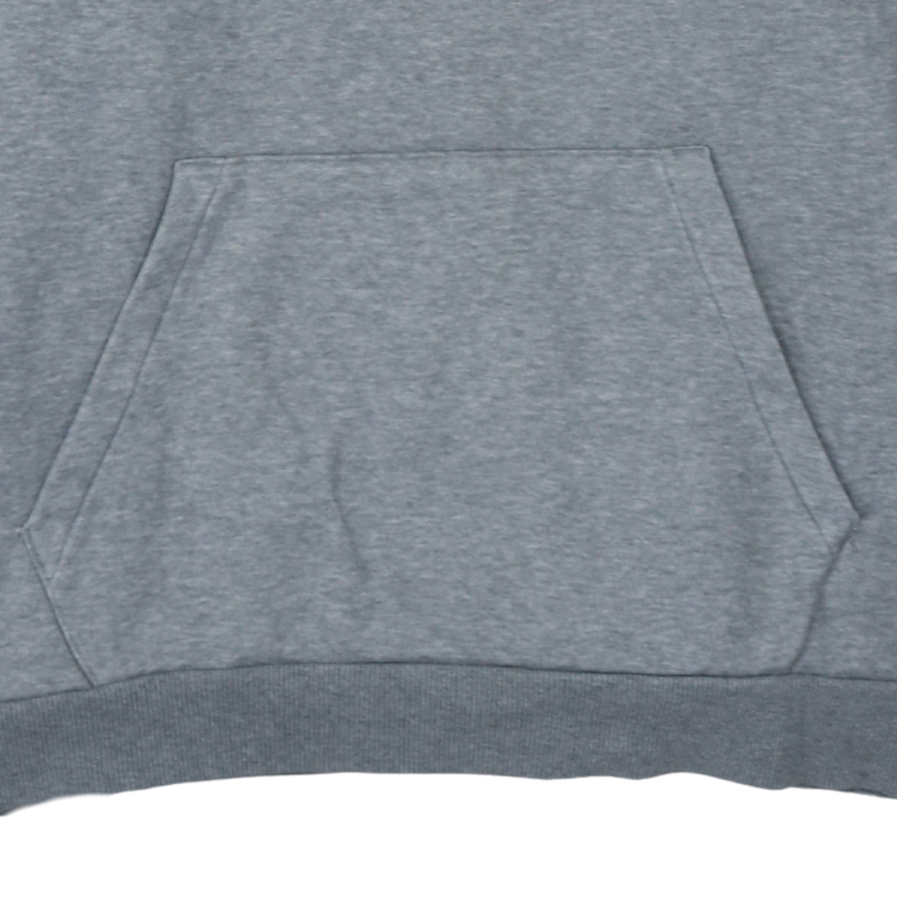 Puma Men's Grey Pullover Hoodie L Logo Fleece Sweatshirt