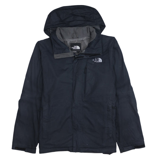 The North Face Men's Black L Waterproof Hooded Rain Jacket