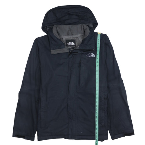 The North Face Men's Black L Waterproof Hooded Rain Jacket