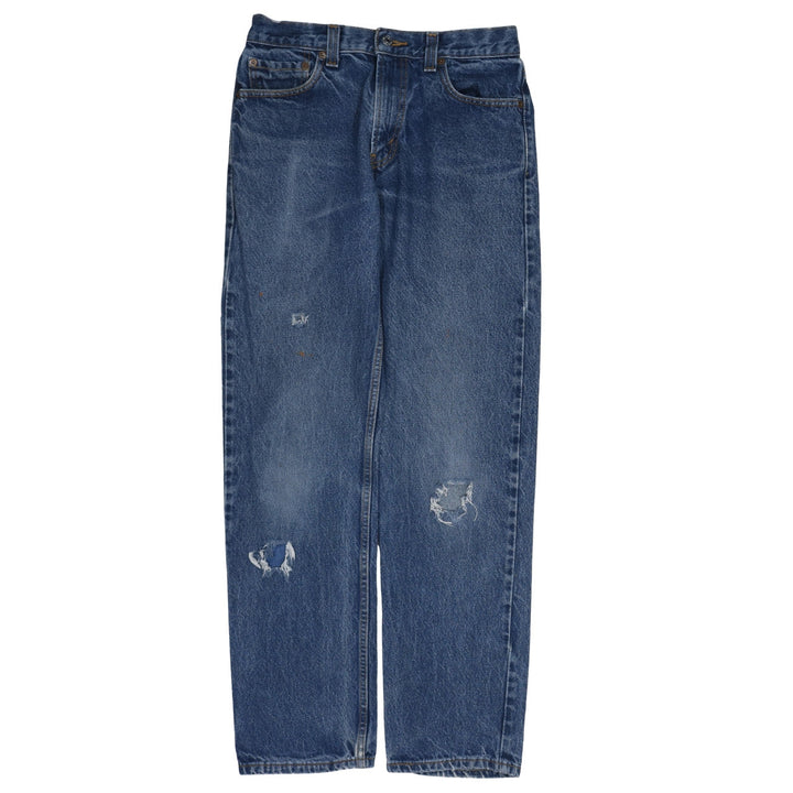 Levi's 505 Regular Fit Men's Blue 30x32 Straight Denim Jeans