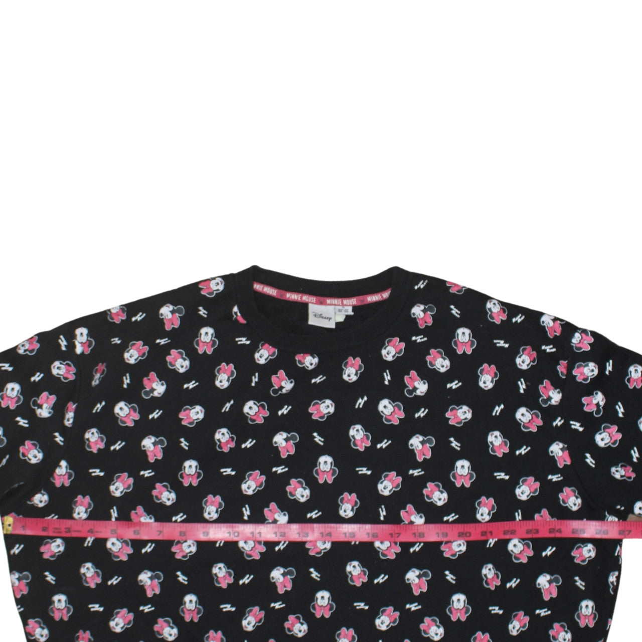 Disney Women Black Minnie Mouse XL Sweatshirt Long Sleeve Pullover
