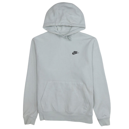 Nike Men's Grey Pullover Hoodie M Regular Fit Sportswear