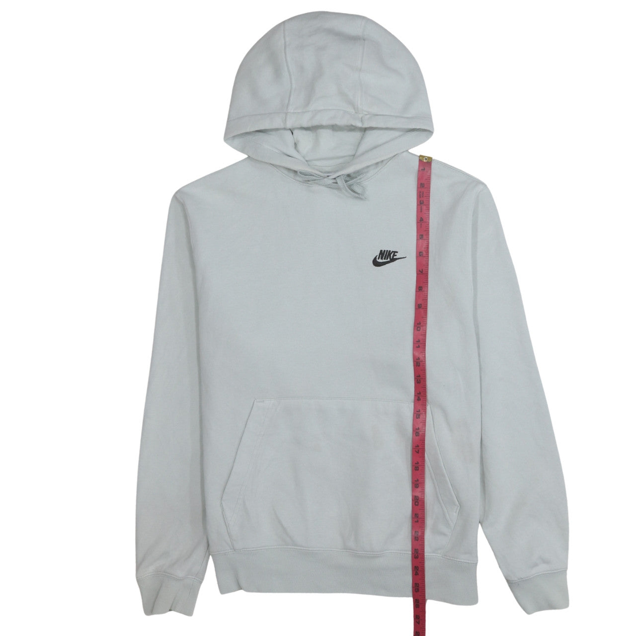 Nike Men's Grey Pullover Hoodie M Regular Fit Sportswear
