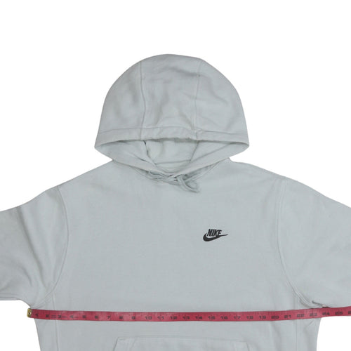 Nike Men's Grey Pullover Hoodie M Regular Fit Sportswear