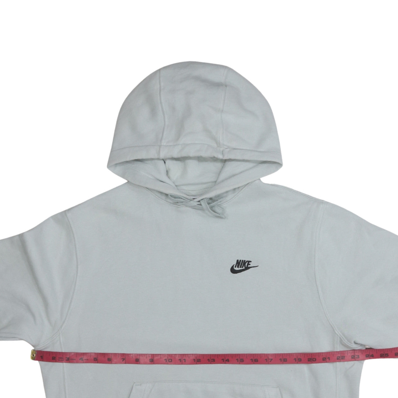 Nike Men's Grey Pullover Hoodie M Regular Fit Sportswear