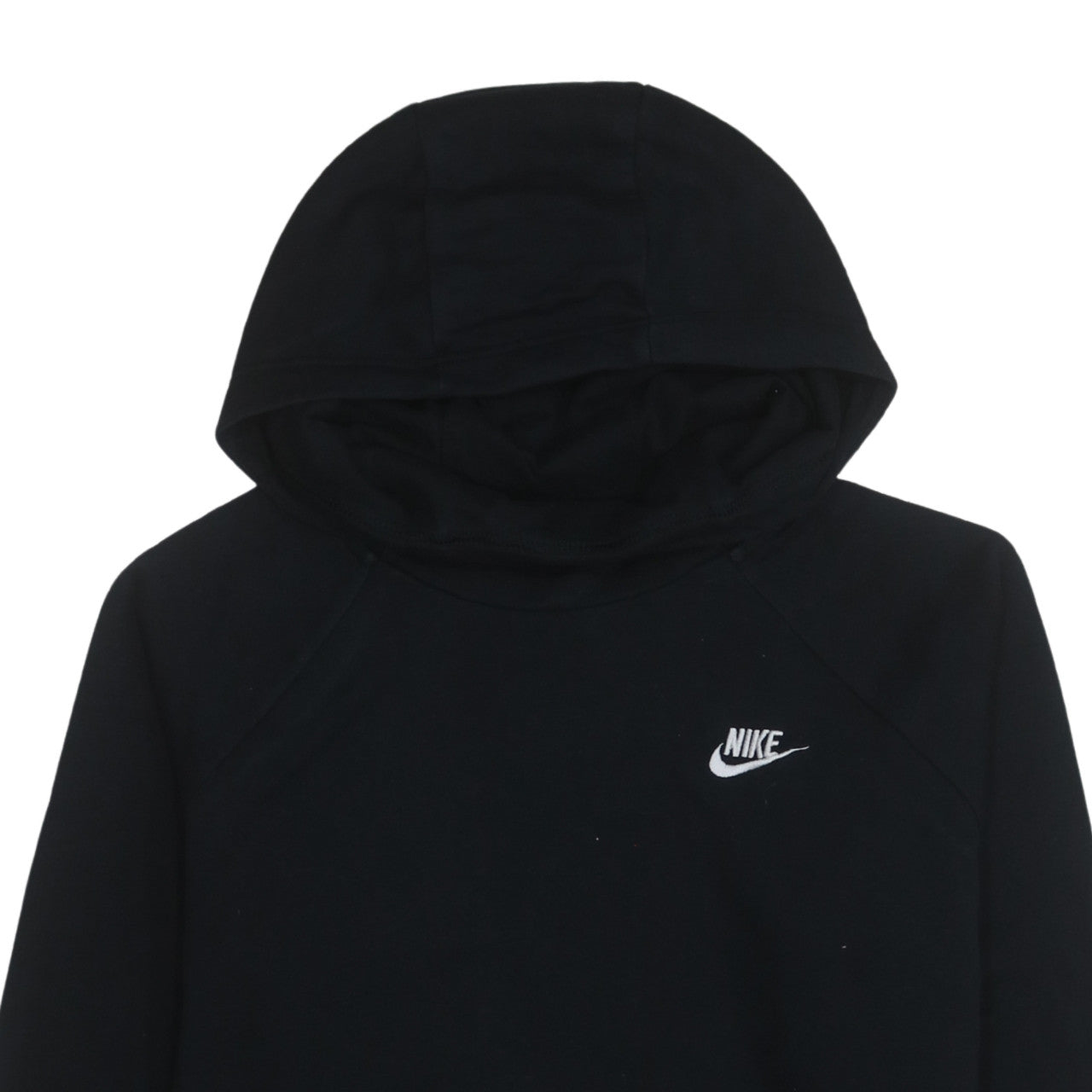 Nike Men's Black Pullover Hoodie M Logo Fleece Sweatshirt