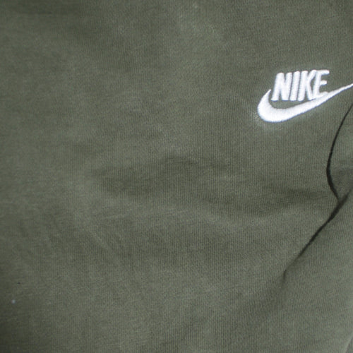 Nike Men's Green Track Pants L Side Stripe Cotton Blend