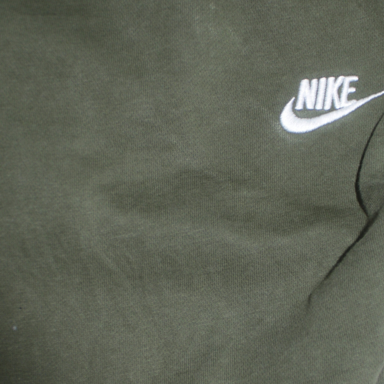 Nike Men's Green Track Pants L Side Stripe Cotton Blend