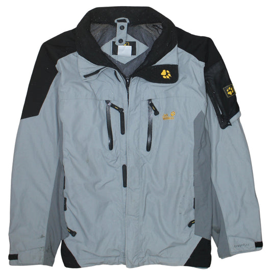 Jack Wolfskin Men's Grey M Outdoor Waterproof Jacket Windproof