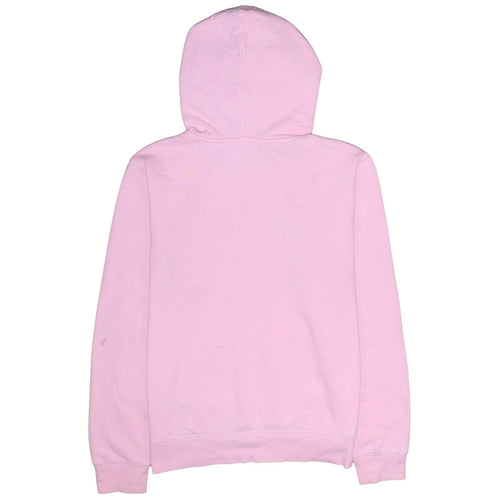 Champion Women's Pink Pullover Hoodie XL Logo Fleece Sweatshirt