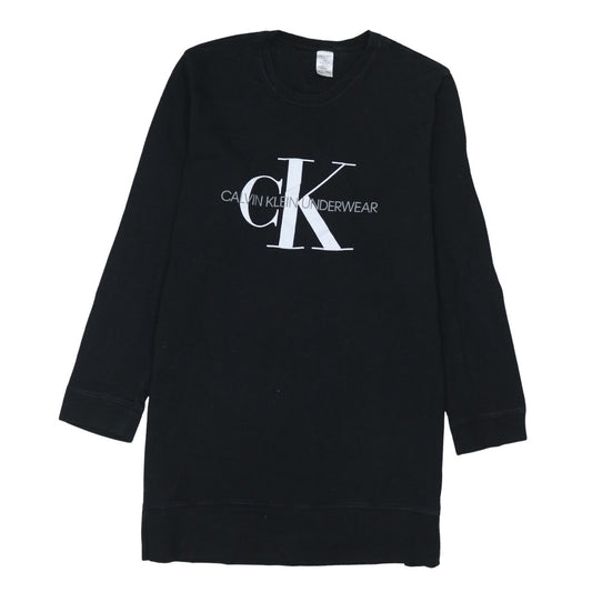 Calvin Klein Men’s Black Long Sleeve Logo T-Shirt Size L