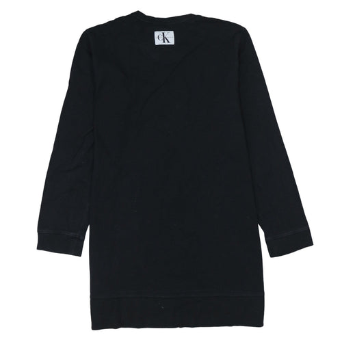 Calvin Klein Men’s Black Long Sleeve Logo T-Shirt Size L