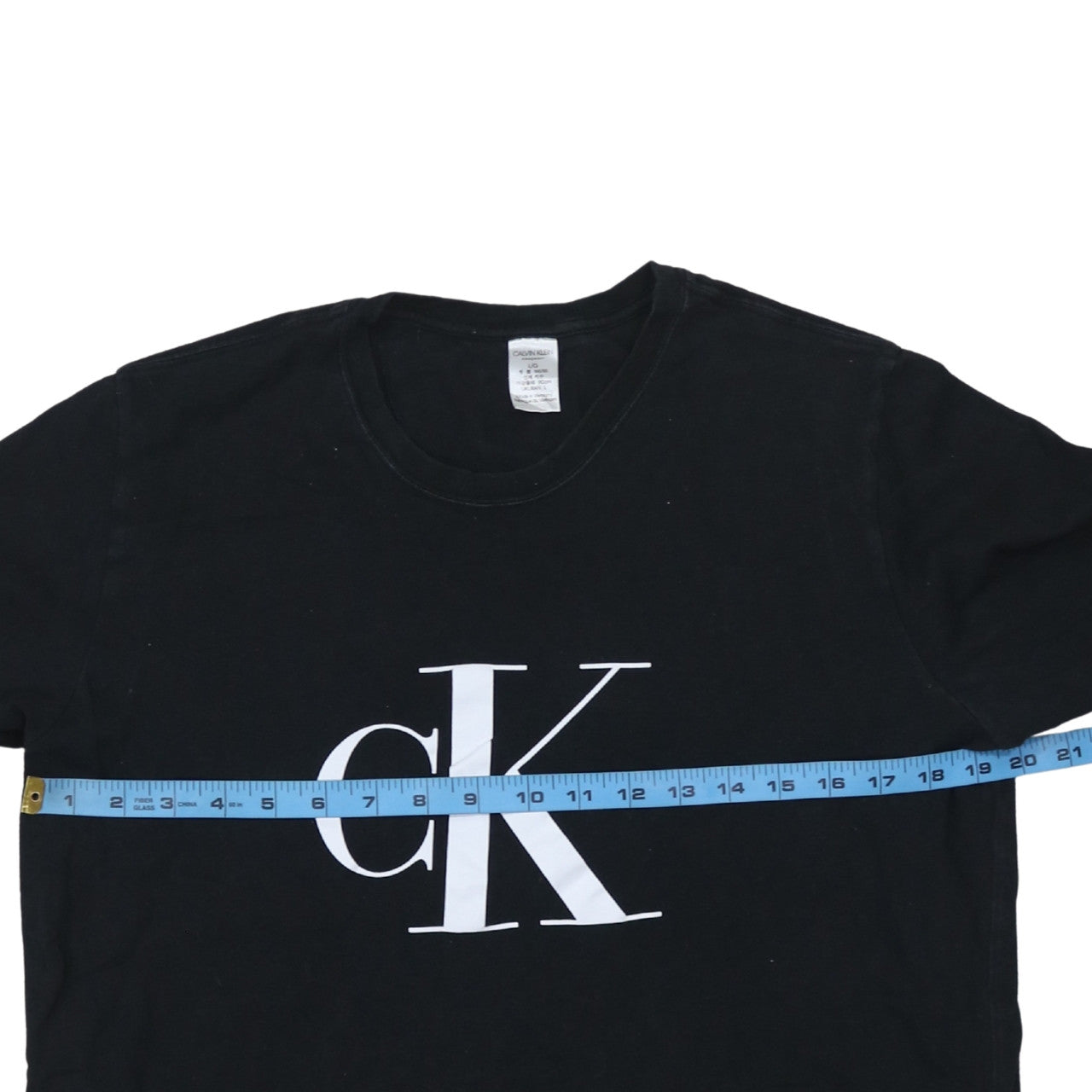 Calvin Klein Men’s Black Long Sleeve Logo T-Shirt Size L