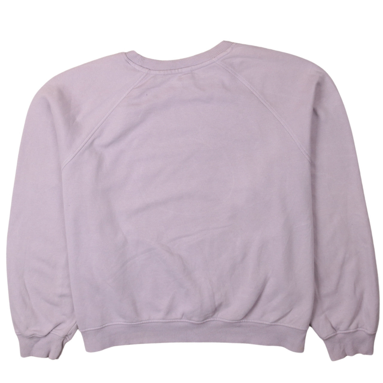 H&M Disney Women Purple Mickey Mouse Sweatshirt Size S Crew Neck Pullover