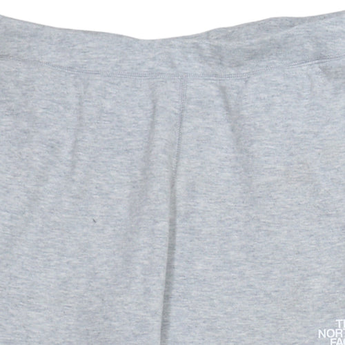 The North Face Boys Grey XL Jogger Sweatpants Elastic Waist Cotton Blend