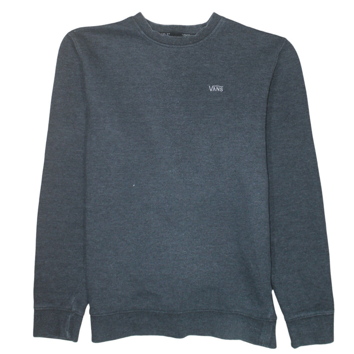 Vans Men's Grey Medium Crew Neck Pullover Sweatshirt