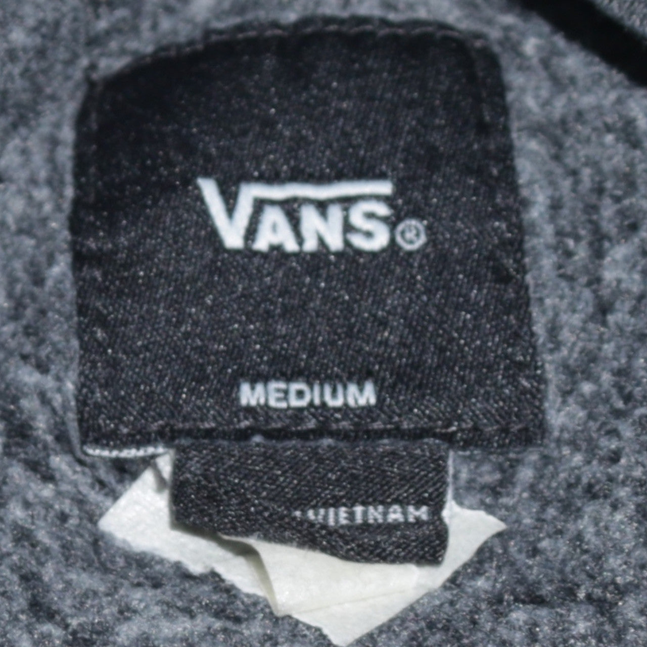 Vans Men's Grey Medium Crew Neck Pullover Sweatshirt