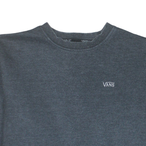Vans Men's Grey Medium Crew Neck Pullover Sweatshirt
