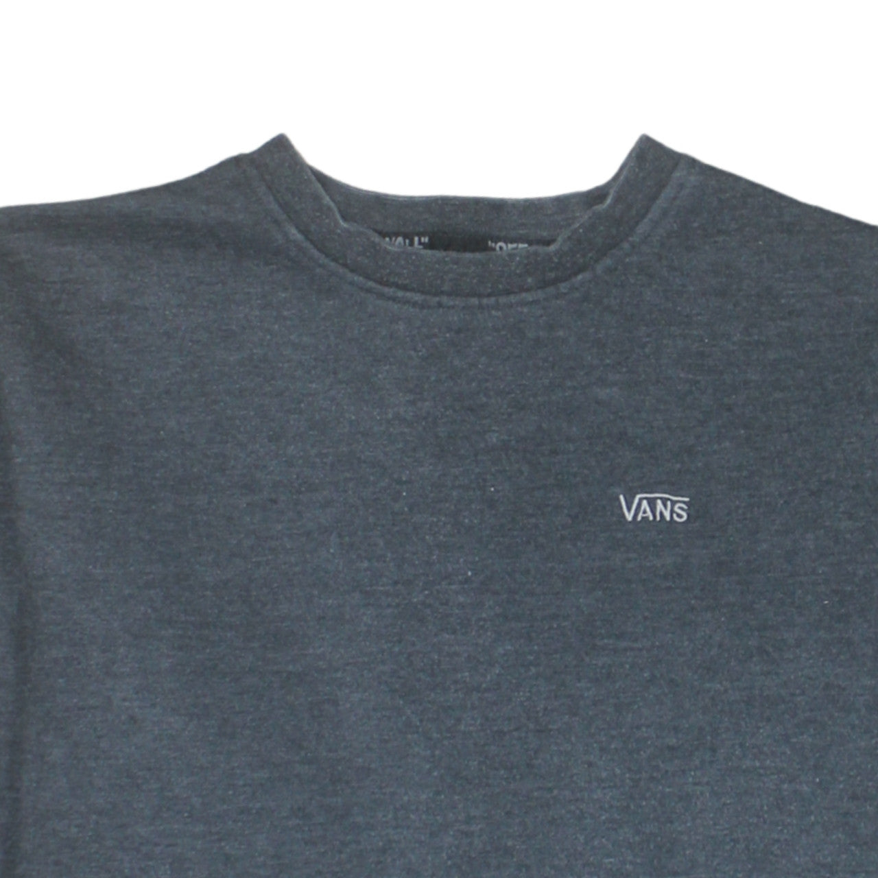 Vans Men's Grey Medium Crew Neck Pullover Sweatshirt