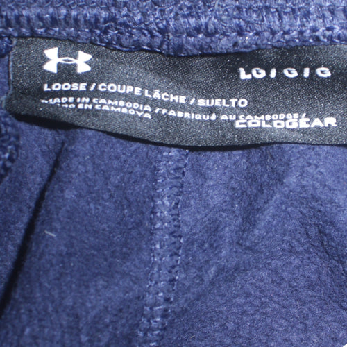 Under Armour Men Blue L Fleece Pullover Sweatshirt Joggers