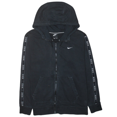 Nike Men's Black Full Zip Hoodie Size L Sportswear Sweatshirt