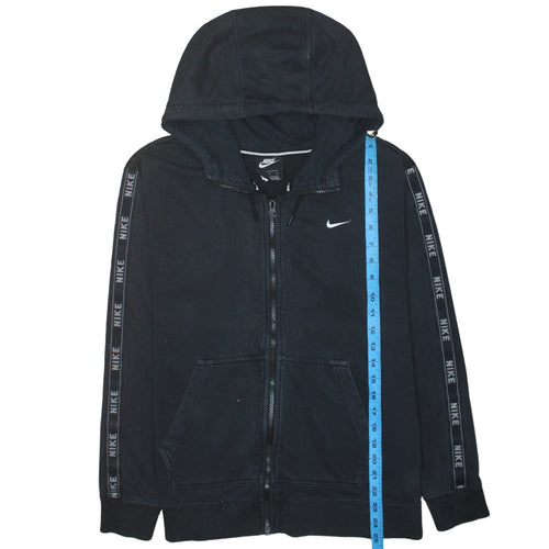 Nike Men's Black Full Zip Hoodie Size L Sportswear Sweatshirt