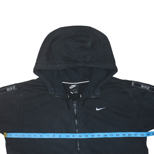 Nike Men's Black Full Zip Hoodie Size L Sportswear Sweatshirt
